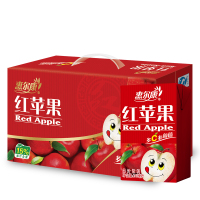 惠尔康 红苹果 果汁饮料 清凉消暑 清爽饮品 248ml*24盒 整箱饮料 礼盒装