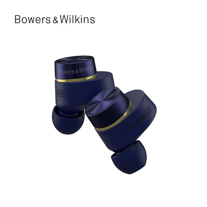 Bowers&Wilkins (宝华韦健) B&W Pi7 二代 真无线主动降噪 HIFI运动蓝牙耳机Pi7湛金蓝