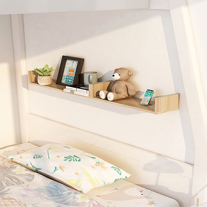 手逗墙上置物架免打孔木板好物隔板墙面装饰墙壁挂架宿舍床头卧室书架