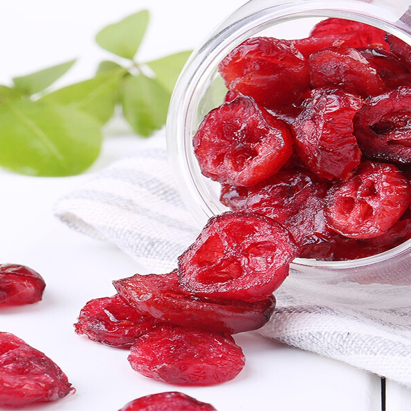 百草味becheery蔓越莓干100gx5袋水果干果脯蜜饯即食小包装烘焙用零食