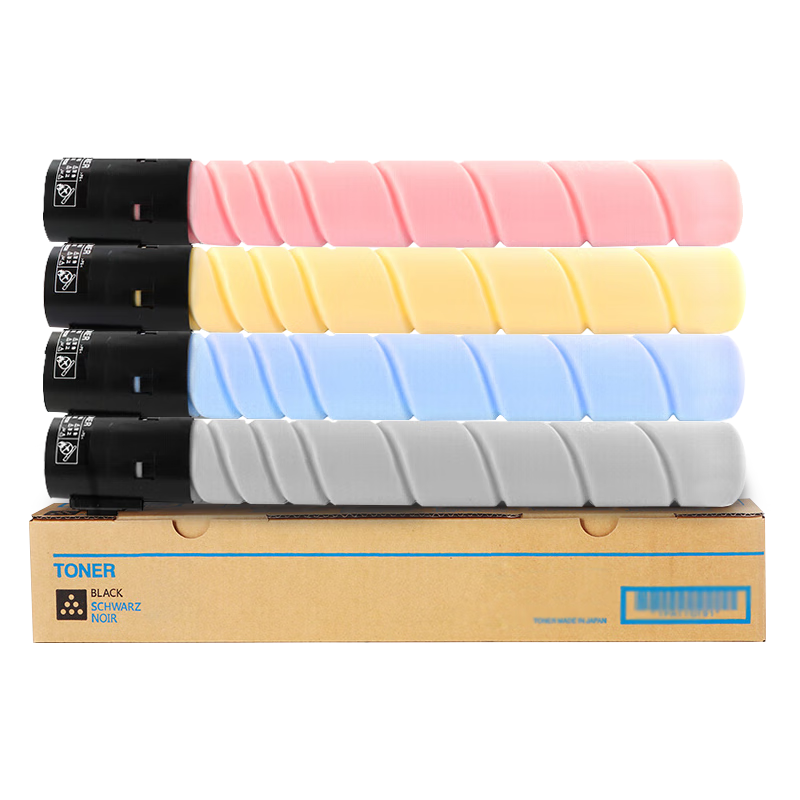 苏宁 京呈 粉盒 76C00K0/CS920标准四色粉盒套装53000页适用利盟高清大图