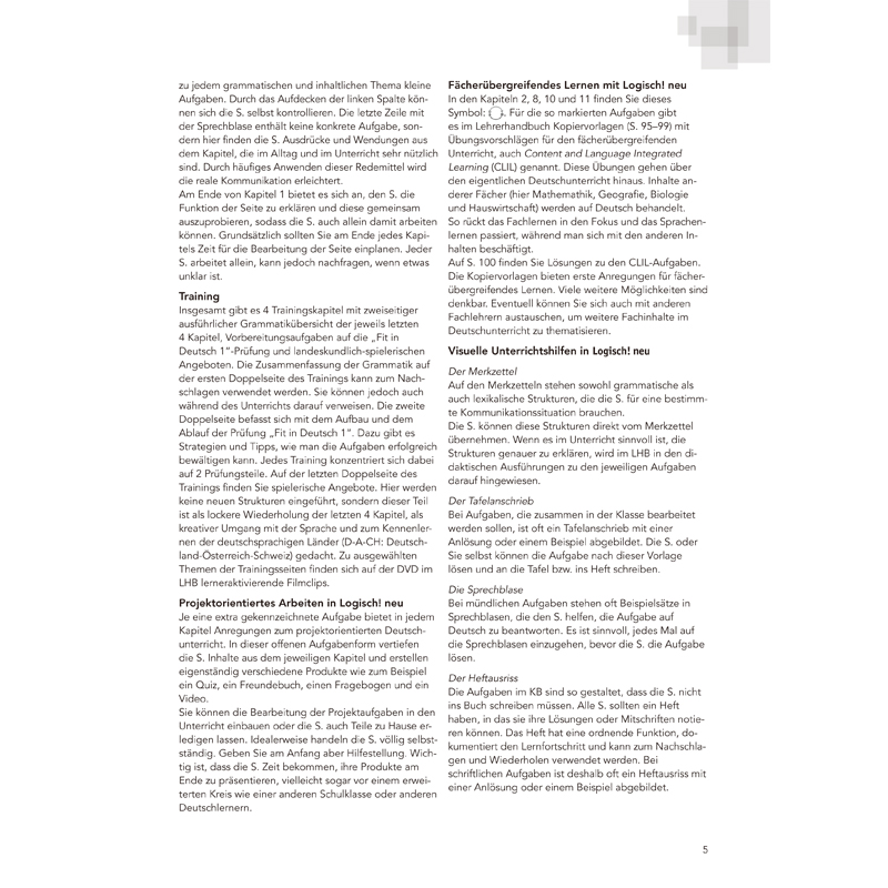 醉染图书开心学德语(青少版)(A1)(教师手册)9787521319484高清大图
