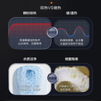 海尔智能马桶盖等离子杀菌防水加热抗菌除臭数显即热式电子坐便盖板 X6-26U1