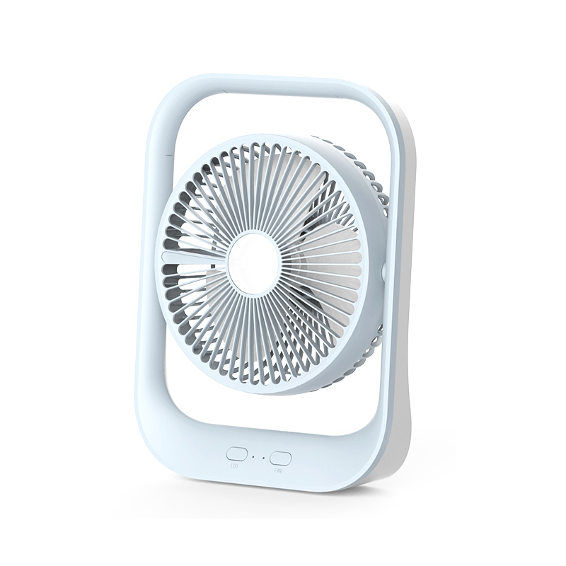 美国西屋usb台式小风扇 tsp02便携式迷你充电180度旋转超静音小风扇