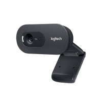 罗技（Logitech）C270i网络摄像头 视频聊天游戏直播带麦克风台式机电脑普通摄像头 黑色 智能摄像机 监控摄像头