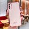 OPPOA93手机壳女OPPO A93电镀腕带硅胶保护套5G新款斜挎挂绳软A93 [樱花粉]电镀单壳 OPPO [A93