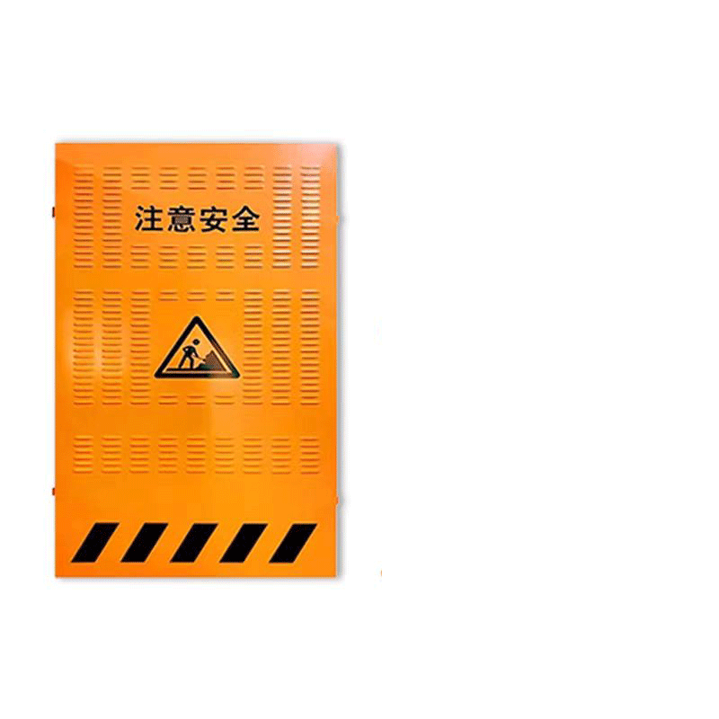 鑫睿辉 隔离护栏 百叶孔0.9*1.8米 组高清大图