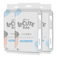 苏宁宜品 x乐可爱婴儿手口湿巾8片(卡通)*8包