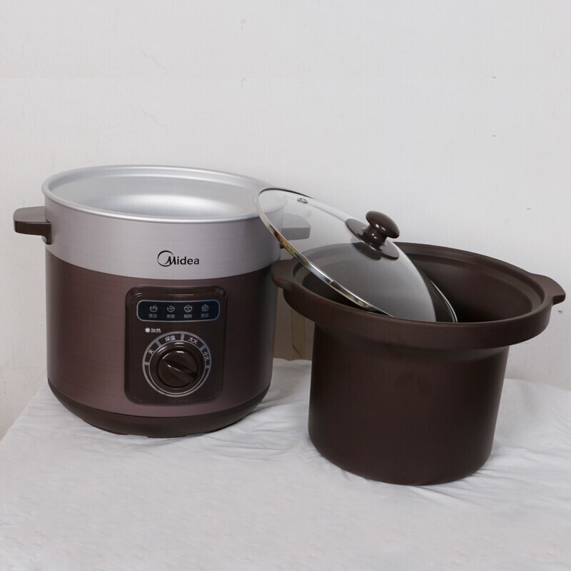 美的midea电炖锅家用5l大容量砂锅电炖盅煮粥煲汤锅电炖锅