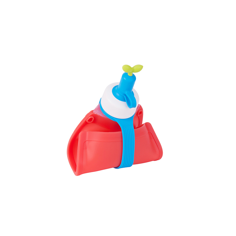 Sillymann 朱莫妮背带款硅胶水袋 300ml 红色高清大图