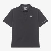北面(The North Face)中性短袖polo衫透气舒适休闲百搭户外运动短袖衬衣 085XS DARK_GRAY