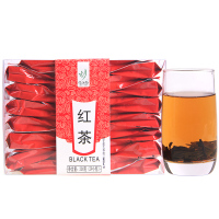 忆江南茶叶 塑盒红茶 经济装 中小叶工夫 小包 200g