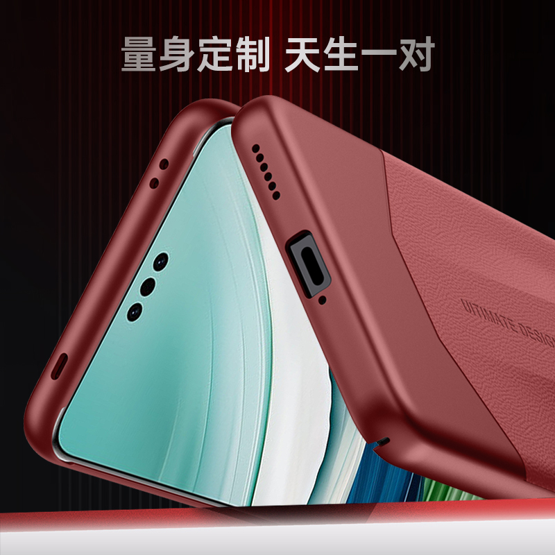 圣幻华为mate60pro皮质保护套mate60pro真皮防摔手机后壳