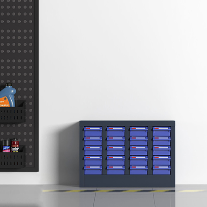 臻远 ZYLJG-W60 零件柜 20抽蓝色无门小号 526*220*355高清大图