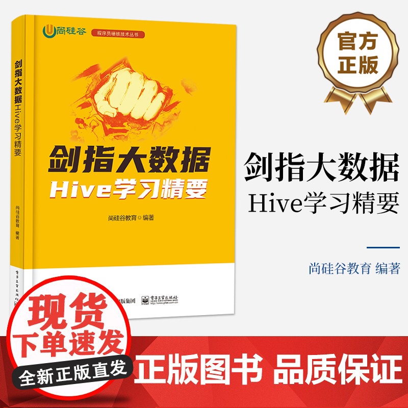 店 剑指大数据 Hive学习精要 Hive安装和部署讲解书籍 Hive的数据定义语言数据等介绍书 尚硅谷教育 编 电子工高清大图