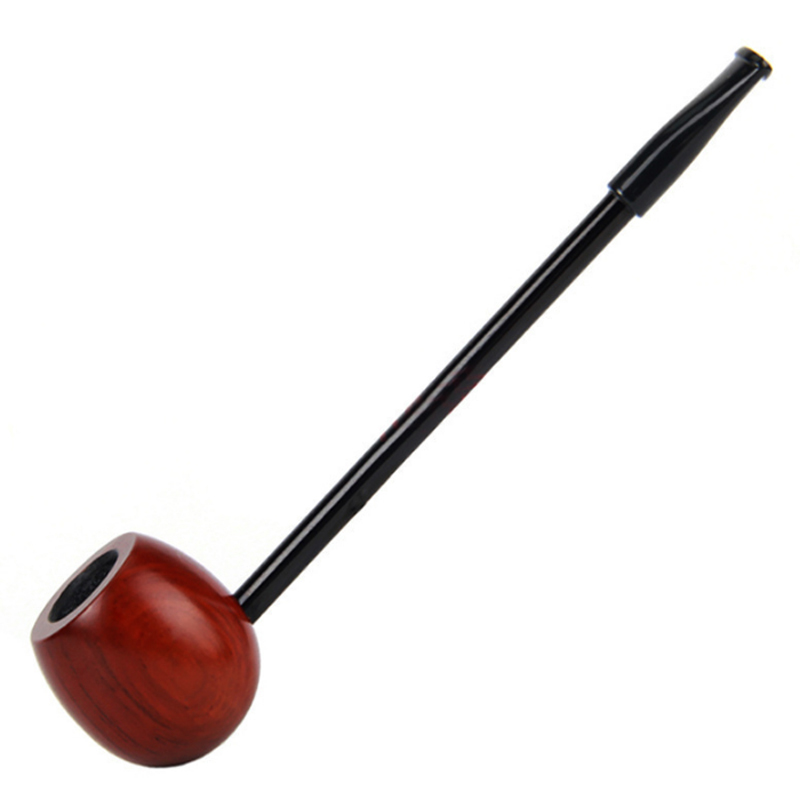 SANDA三达花梨木烟斗 大力水手复古旱烟斗 小巧迷你直式烟嘴