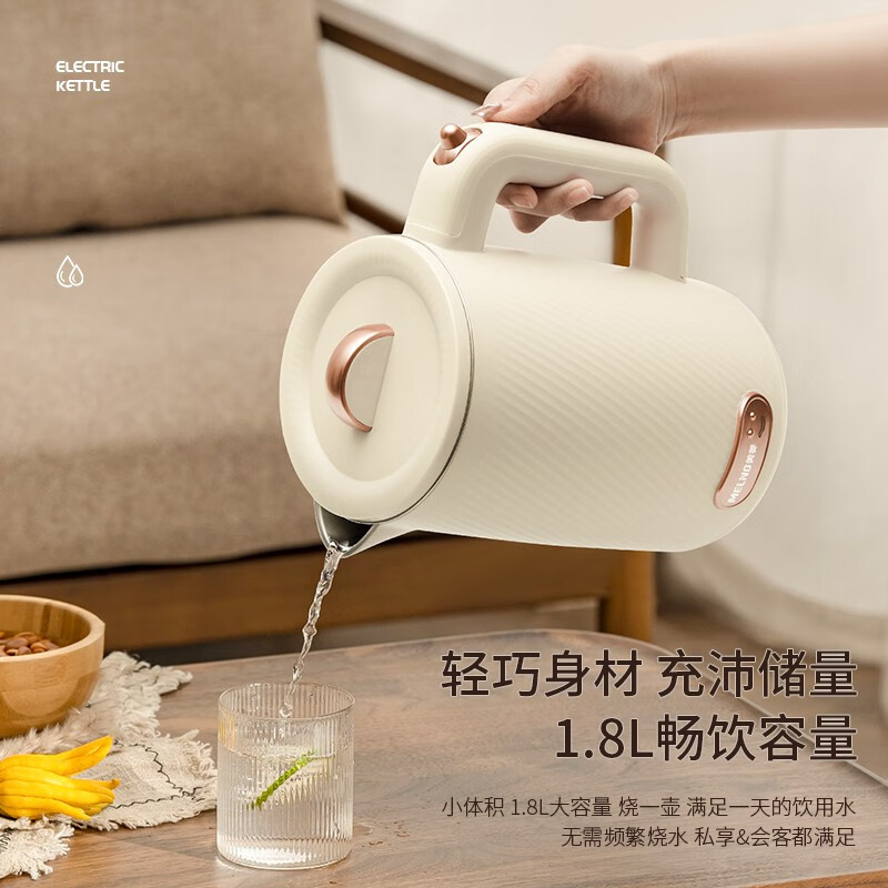 美菱(MELNG)保温电水壶MH-LC1503 1.8L高清大图