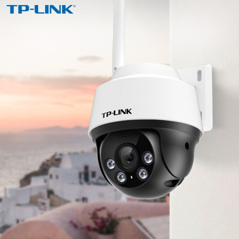 TP-LINK 300万超清日夜全彩户外防水云台摄像机球机 TL-IPC632-A4
