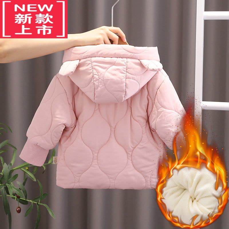 可莉允男童棉服冬季加厚加绒婴儿棉袄冬装宝宝外套冬款儿童棉衣2022新款图片
