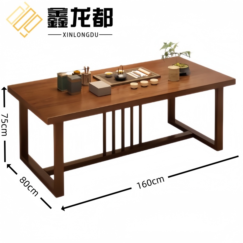 鑫龙都 茶桌四椅1.6米套