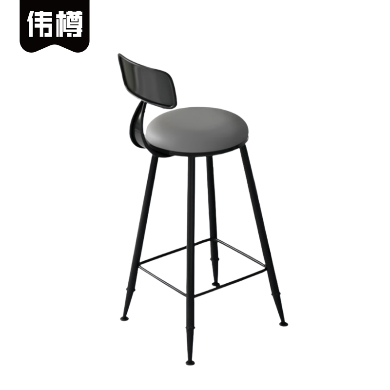伟樽吧台椅45*45*101cm把高清大图