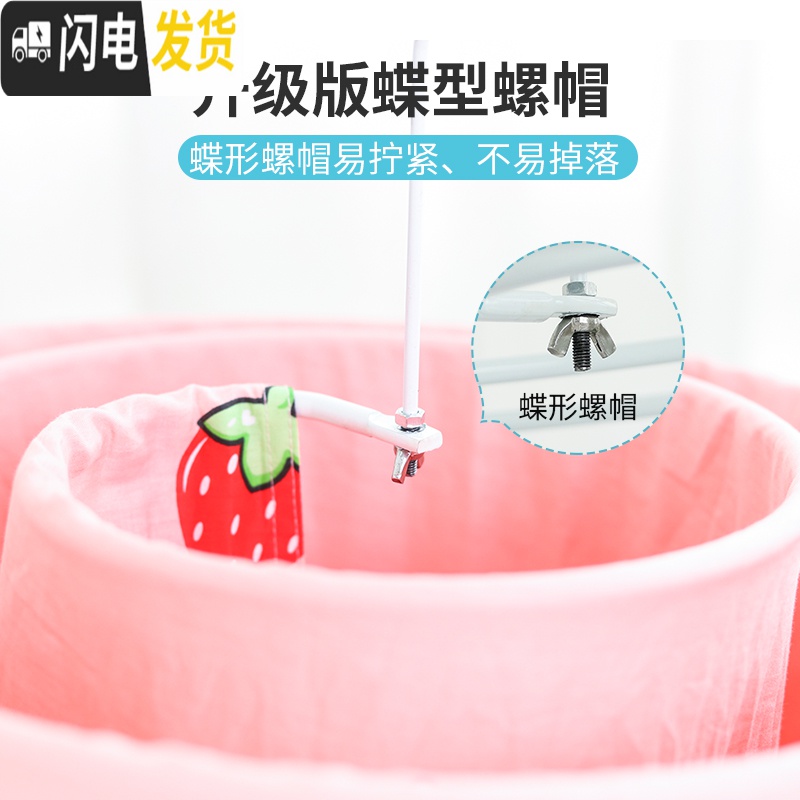 三维工匠螺旋式晒衣架蜗牛圆形旋转晾衣架多功能阳台凉床单被 [管粗12mm]圆形-加粗加强空心款-2个装(高强锰钢) 1个高清大图
