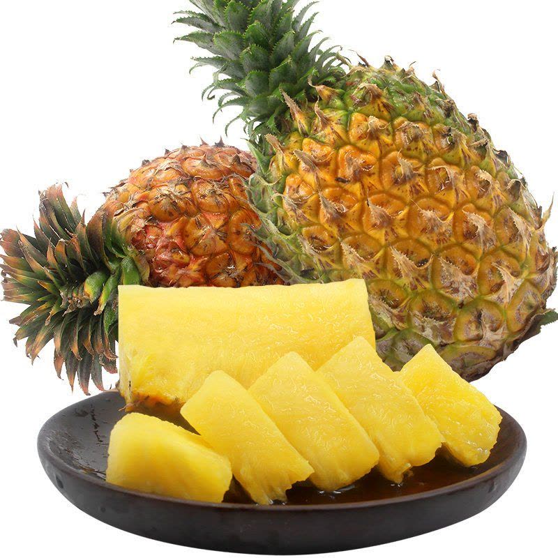 星派果云南香水菠萝3/5斤装新鲜水果当季带皮手撕凤梨金钻波萝整箱[拍2件3斤送1件,共发9斤]图片