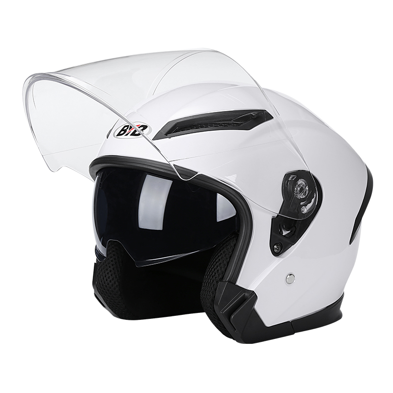 图书>期刊/杂志>男士>图书其它>白色mbyb/亚比雅摩托车头盔机车电动车