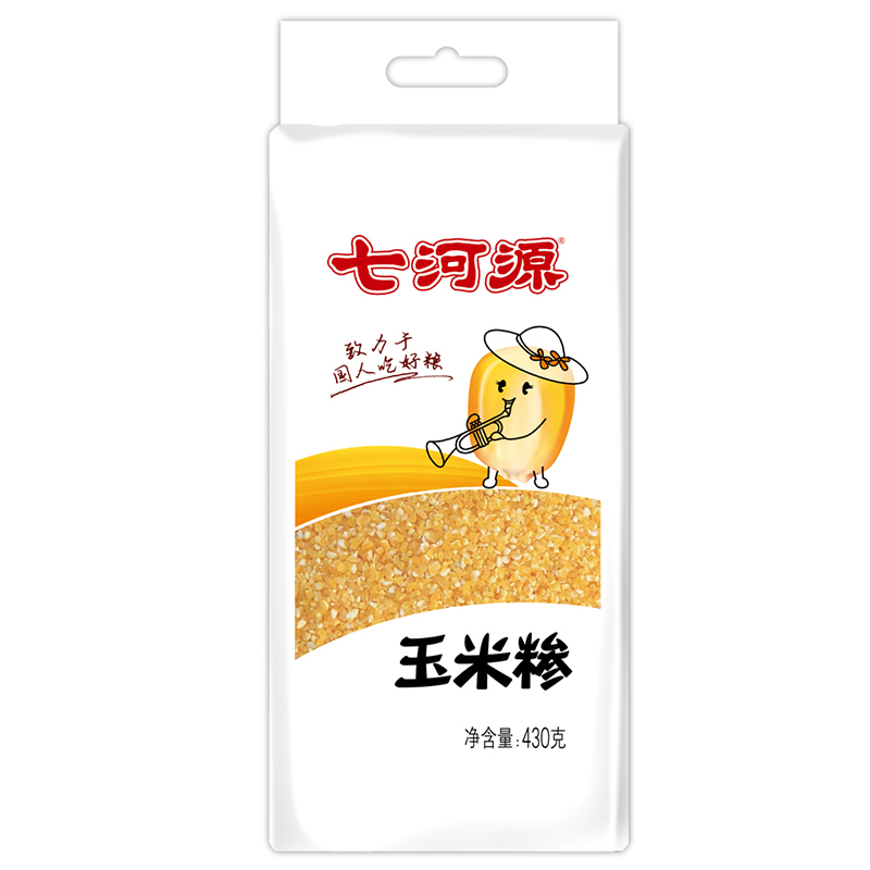 七河源 玉米糁430g 真空装 杂粮