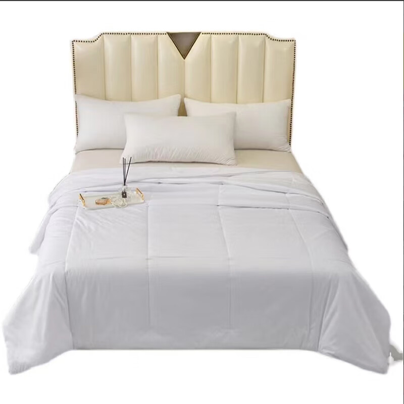 中盈惠彩纯白夏凉被CBXLB 200cm*230cm 条高清大图