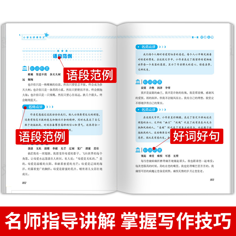 小学生300字作文这样写 [正版]全5册 小学生分类作文大全写景写人记事抒情想象作文精选同步作文小学生三四五六年级课外阅