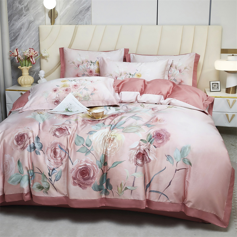 唐纳家纺 新国风四件套-心醉如烟 200*230CM- TN-KT24056高清大图