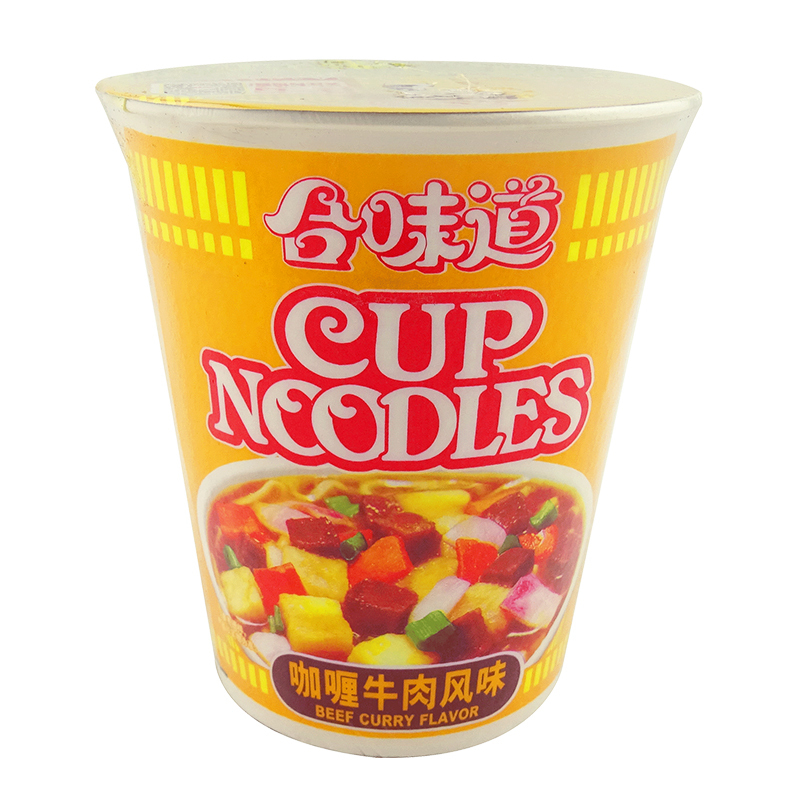 合味道杯面咖喱牛肉风味87g