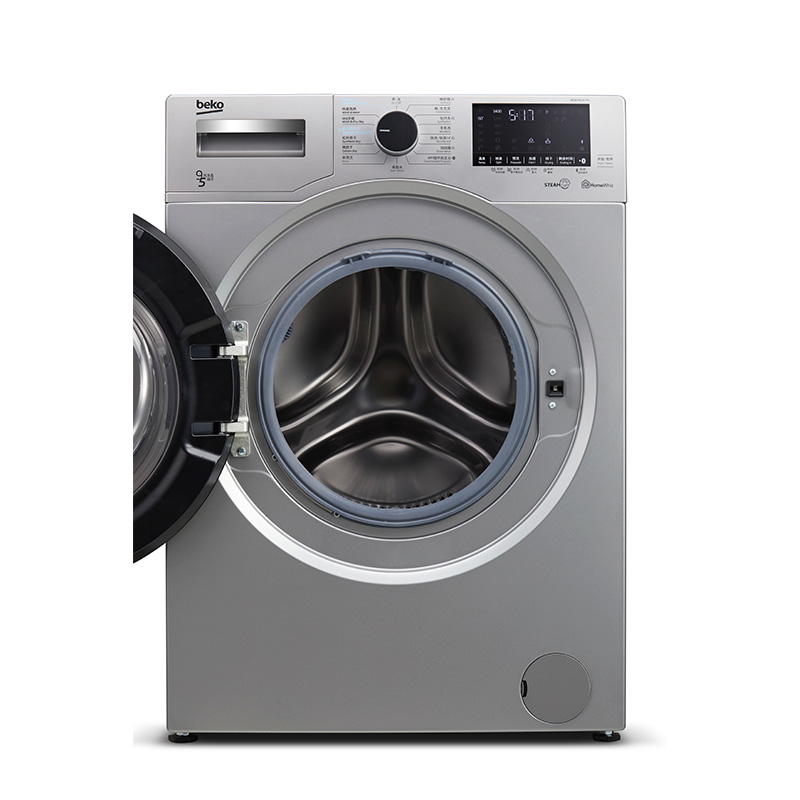 倍科/Beko 9公斤新品整机原装进口 除菌空气洗 蒸汽筒自洁 变频无刷电机星空银洗干一体机 WDW95145PSI高清大图