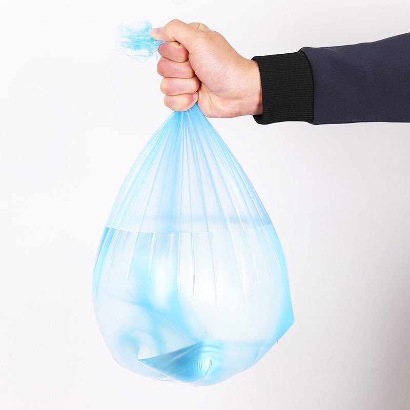 垃圾袋大号卷装家用一次性黑色塑料袋厨房手提彩色中号垃圾袋加厚一次性清洁用品生活日用