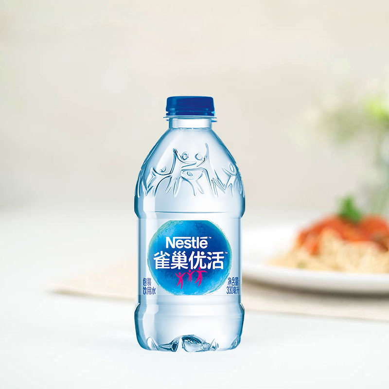 雀巢(Nestle)优活饮用水330ml*12瓶/组(新老包装随机发货中) 雀巢饮用水 运动水 家庭用水 会议瓶装水