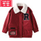 可莉允女童秋冬装羽绒棉衣外套2022新款洋气10大童儿童装羊羔毛棉服加厚