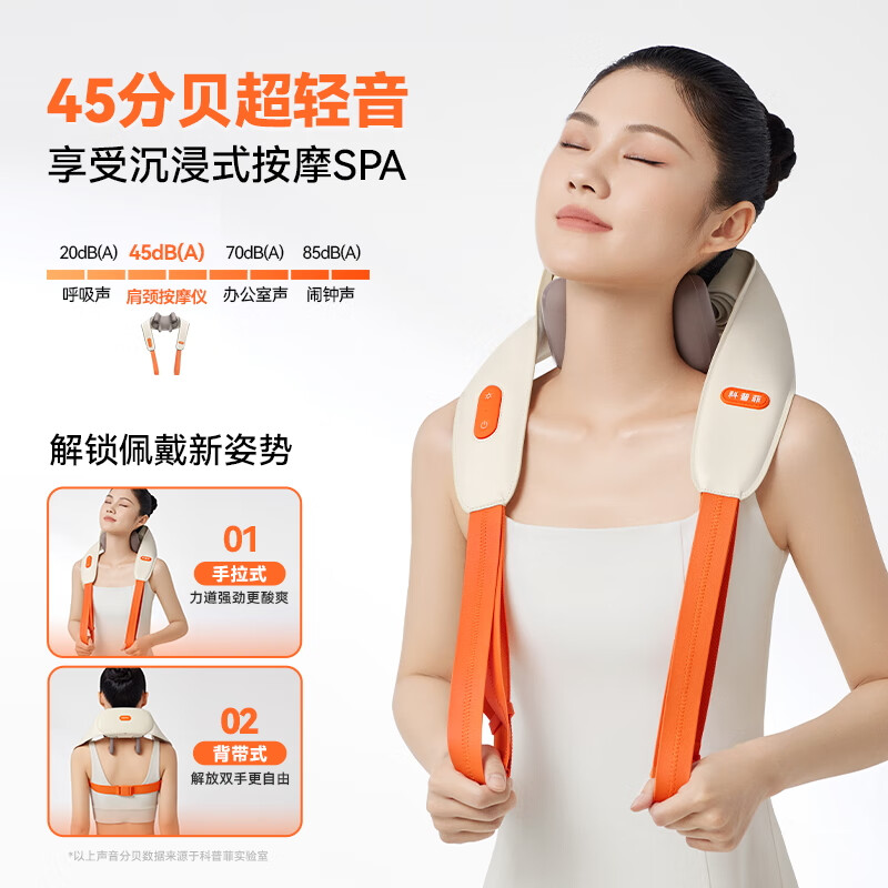 科普菲(keepfit)KPF-Neck08肩颈斜方肌按摩仪肩颈按摩器(弹性按摩头)高清大图