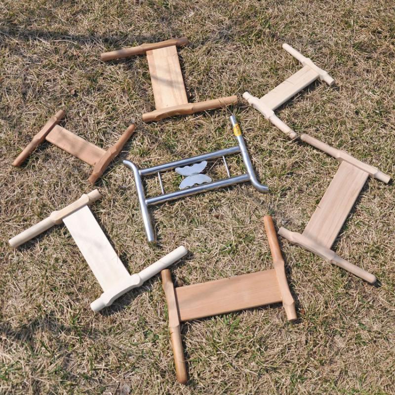 潍坊风筝放飞器材工具木头拐子 之子拐风筝线拐 线轮 工字拐创意 三维