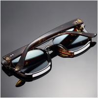 H021 Sunglass Fashio大框太阳镜复古圆脸墨镜彩膜男女防晒眼镜潮送女朋友七夕情人节礼物