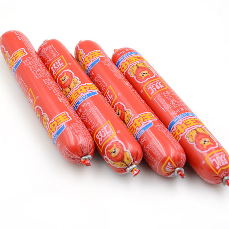 双汇王中王火腿肠35656070g散装优级猪肉开袋美味即食烧烤香肠