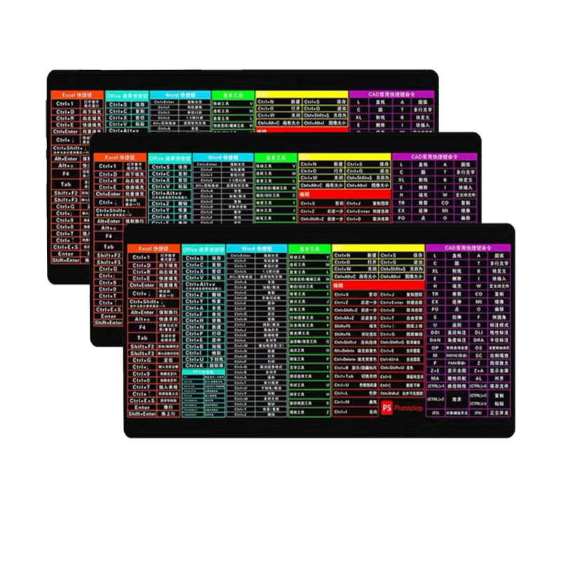 华世铭宇鼠标垫锁边500*1000mm*3mm/个高清大图