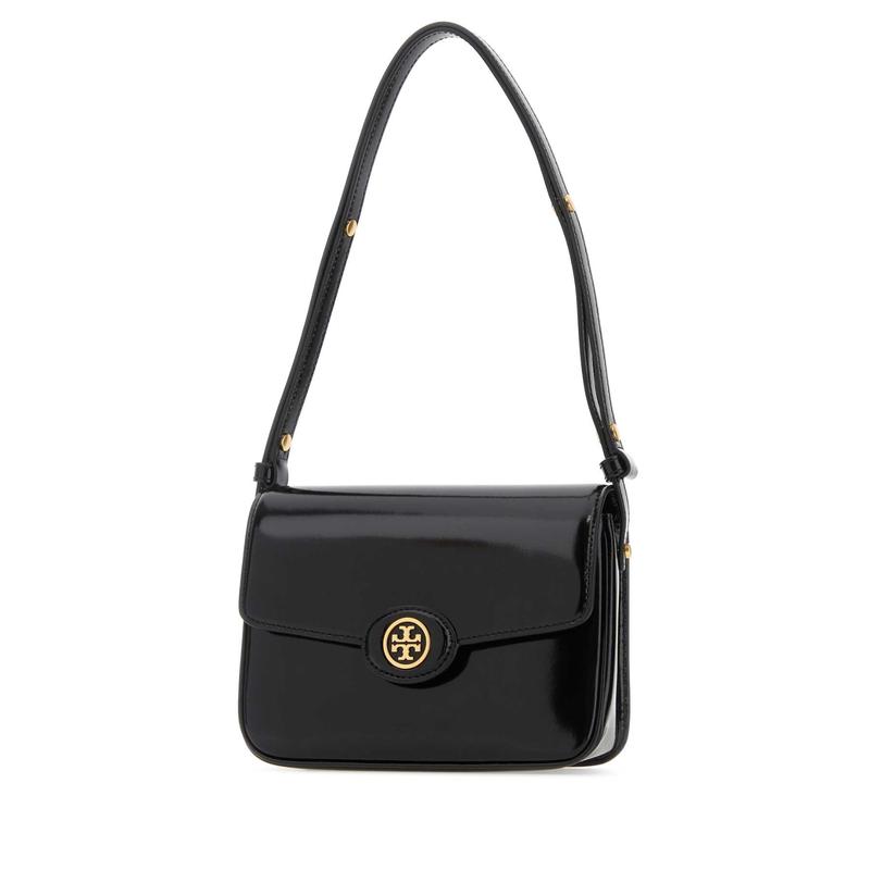 托里.伯奇(TORY BURCH)女款牛皮拼接pu肩背包百搭斜挎手提两用休高清大图