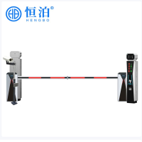 恒泊-道闸车牌识别一体机直杆道闸*2+泊宇车牌识别*2-HB-YD2310A 一进一出灰黑(单位:套)