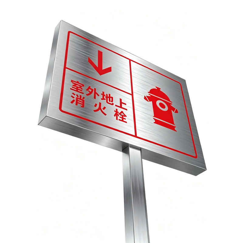 鑫睿辉 不锈钢立牌 400*300mm 个高清大图