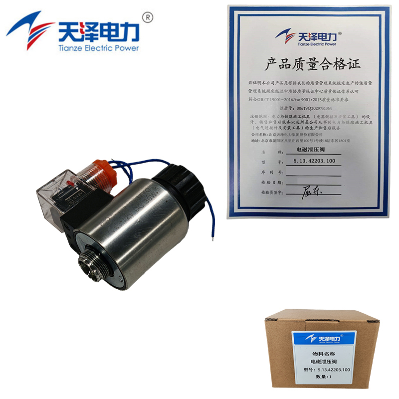 天泽电力 电磁泄压阀 5.13.42203.100 套高清大图