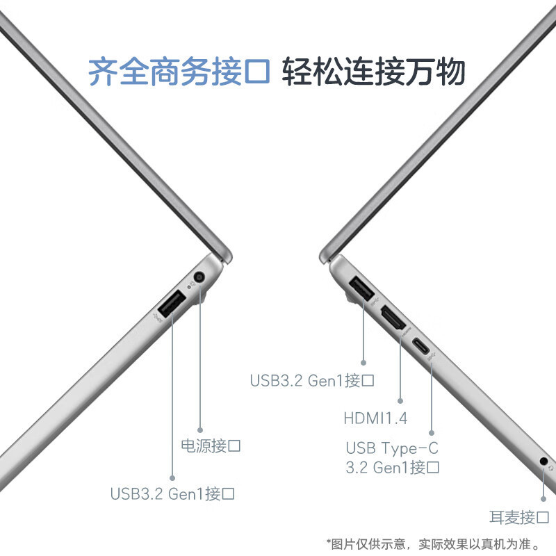 惠普(HP)锐15 新AMD锐龙 15.6英寸商务办公轻薄本笔记本电脑(八核R7-7730U 32G 1TB 指纹识别 一年上门 通过13项军标认证)升级版高清大图