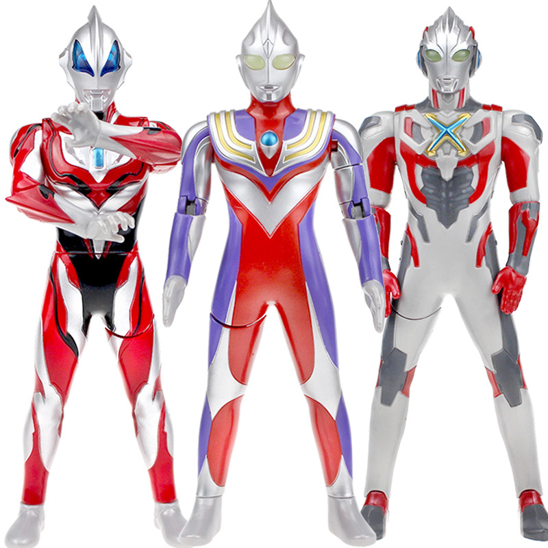 布黑暗扎吉迪迦布鲁变大变小超变艾克斯玩具 超变奥特曼-欧布重光形态