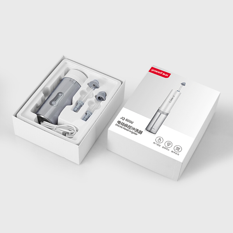 鱼跃电动洗鼻器儿童成人鼻腔鼻喷洗鼻壶手持便携式洗鼻器JQ-S06U/高清大图