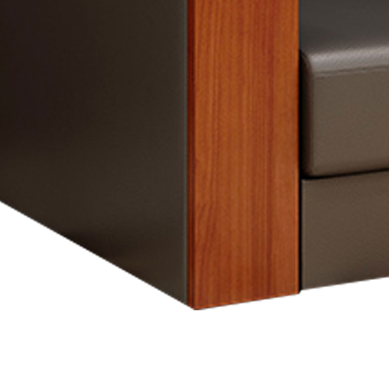 臻远 ZY-SY-233简约现代商务会客洽谈公司接待沙发西皮单人位高清大图